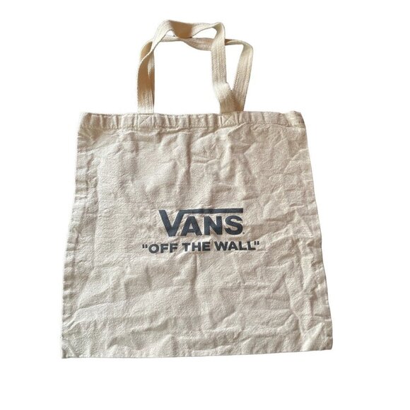Vans Off The Wall Canvas Tote Bag Fluorescent Pink Indiana Landmarks - Picture 1 of 7